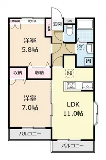 グランドパレス鷺沼【2階】の間取り