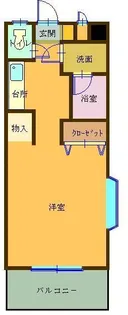 クレアール【1階】の間取り
