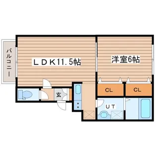 トトロの杜III【2階】の間取り