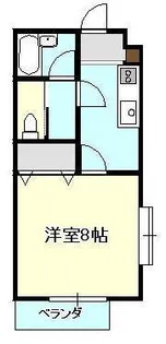 エポック坂井【2階】の間取り