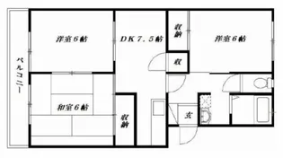 サンセゾン豊隆【2階】の間取り