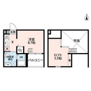 Bonne fraise【2階】の間取り