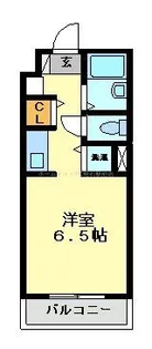 YKハイツ小久保【5階】の間取り