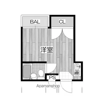 アクティ大和【1階】の間取り