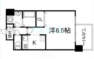 エヴァーステージ京都二条【3階】の間取り