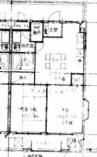 ラ・フィオーレ【3階】の間取り