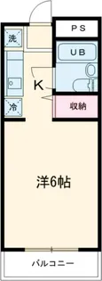 ハイツローネB【2階】の間取り