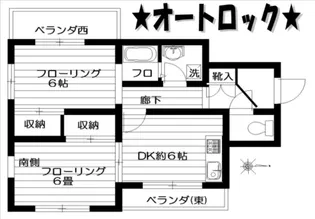 セイワフラッツ【1階】の間取り