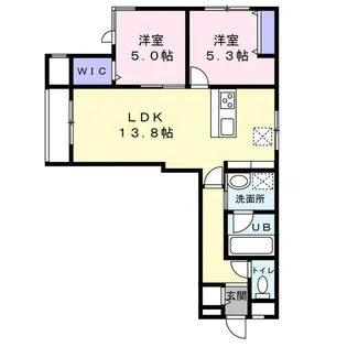 PINE HILLS【3階】の間取り