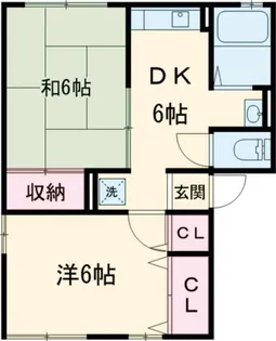 ソフィアA【1階】の間取り