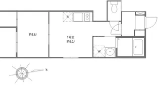プレデンシア上住吉【1階】の間取り