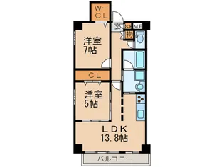 Plaisir Sakai【9階】の間取り