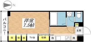 エストラスト清水が丘【1階】の間取り