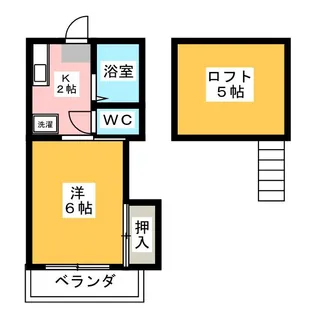 コーポ93【2階】の間取り