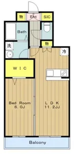 クレールセゾン【2階】の間取り