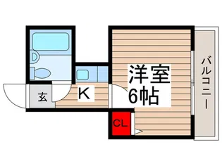 星マンション【1階】の間取り