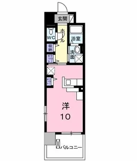 ラ・ロゼベールII【2階】の間取り