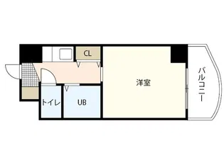 リバーサイドSOGA 2【6階】の間取り