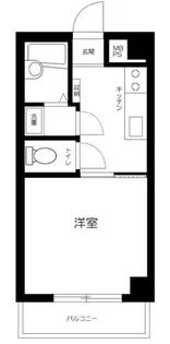 マイキャッスル西馬込【4階】の間取り