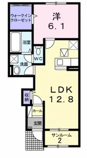 グラン シンフォニー【1階】の間取り