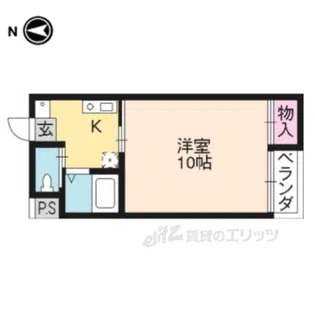 EastBell【1階】の間取り