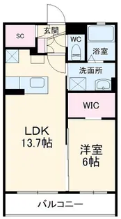 インテグラE【5階】の間取り