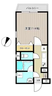 葛西パレス【2階】の間取り