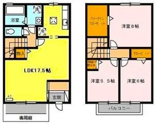 ボナールMの間取り