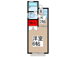 ドリームハイツ【1階】の間取り
