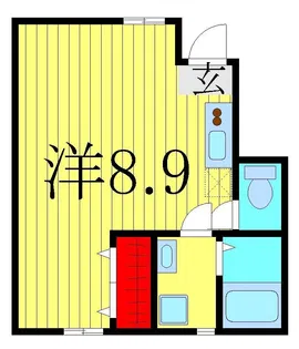 レベアス南柏 A棟【1階】の間取り