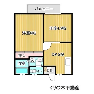 リトルハイツ【1階】の間取り