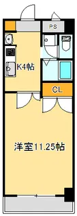 第三横山ハイツ【2階】の間取り