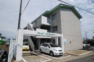 フラット大沼【1階】の外観