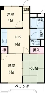 メゾン和幸【4階】の間取り