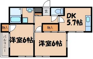 アーバンうえの第一ビル【3階】の間取り