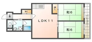 エレガントライフ【2階】の間取り
