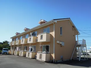 山梨県中央市中楯【アパート】の外観