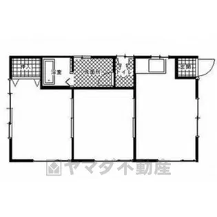 コーポ東塙田【1階】の間取り