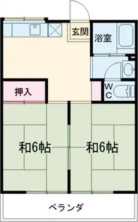 泉コーポ【2階】の間取り
