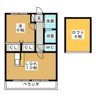 M-KEI【1階】の間取り