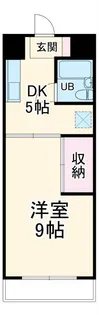 ハイツコスモスI【1階】の間取り
