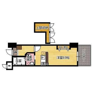 福岡県福岡市博多区博多駅南2【マンション】の間取り