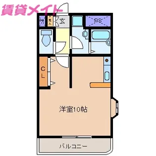 ミレニアム楠【1階】の間取り