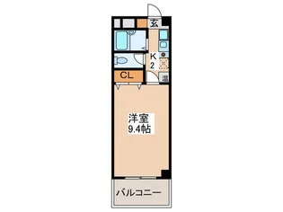 AMBIENT八尾【3階】の間取り