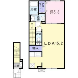ブリーズガーデン3号館【2階】の間取り