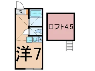 G・Aヒルズ生麦【2階】の間取り