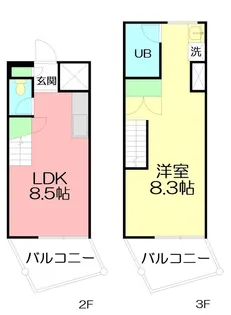 Palm Lounge (パームラウンジ)の間取り