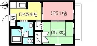 リビエール・百草【2階】の間取り