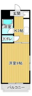 舘山寺ニューハイツ【3階】の間取り