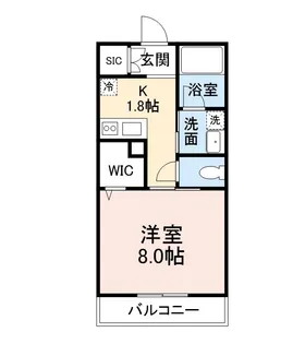 オルテンシア【1階】の間取り